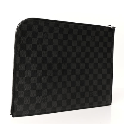 Louis Vuitton Damier Graphite Pochette Jour GM 3 of 8
