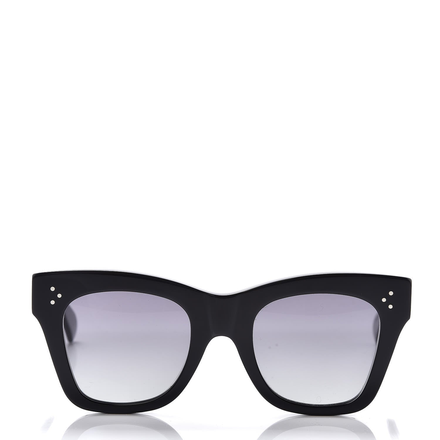 Celine Polarized Sunglasses CL4004IN Black 2 of 6