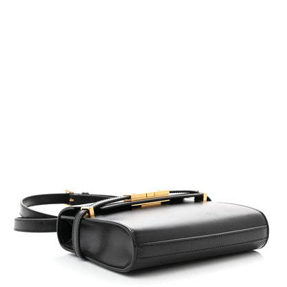 Saint Laurent Smooth Calfskin Mini Manhattan Shoulder Bag Black 4 of 11