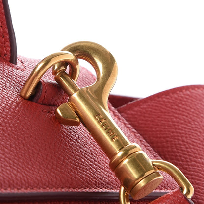 Celine Grained Calfskin Mini Belt Bag Coquelicot 9 of 9