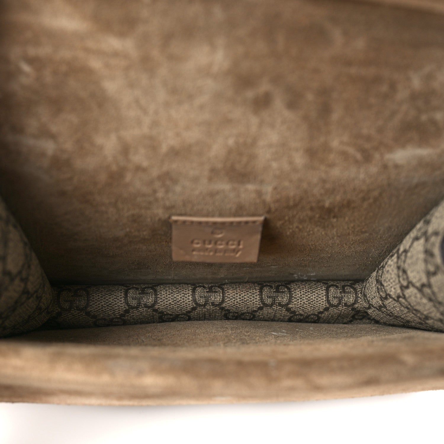 Gucci GG Supreme Monogram Mini Dionysus Shoulder Bag Taupe 5 of 10