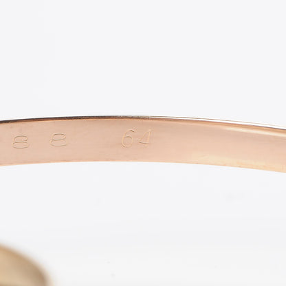 Cartier 18K Pink Yellow White Gold Trinity Bangle 64 8 of 9