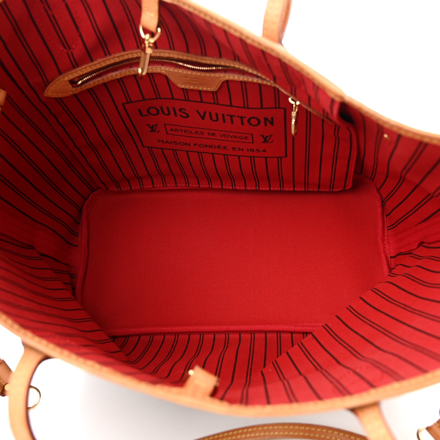 Louis Vuitton Monogram Neo Neverfull MM Cherry 6 of 10