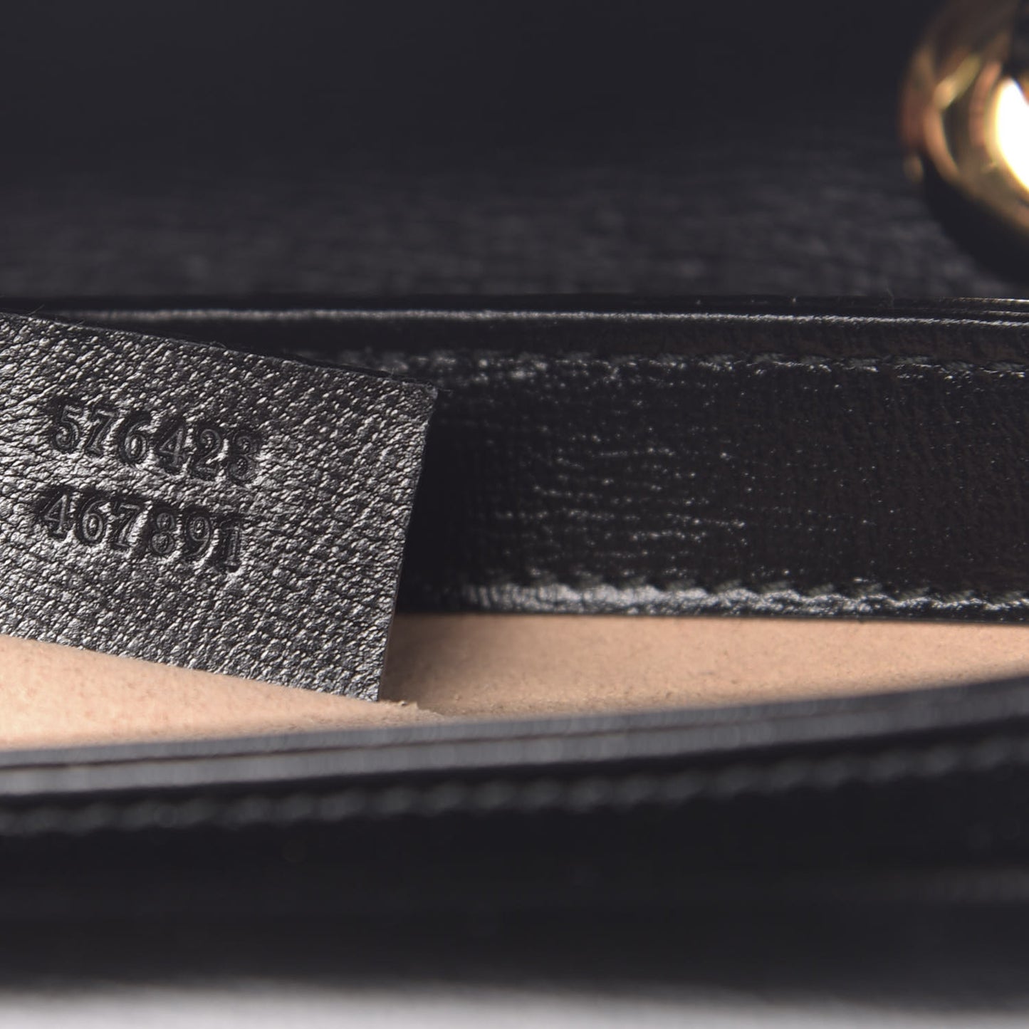 Azalea Calfskin Mini Marina Chain Shoulder Bag Black