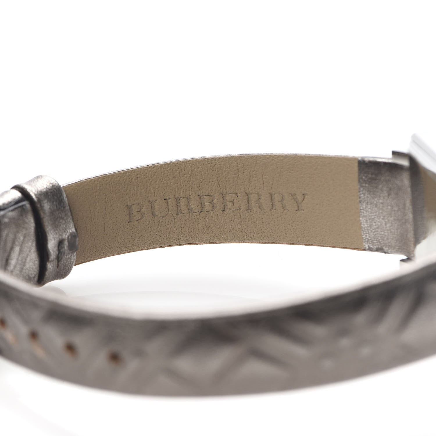 Burberry Stainless Steel Calfskin 24mm Quartz Watch BU2021 6 of 9