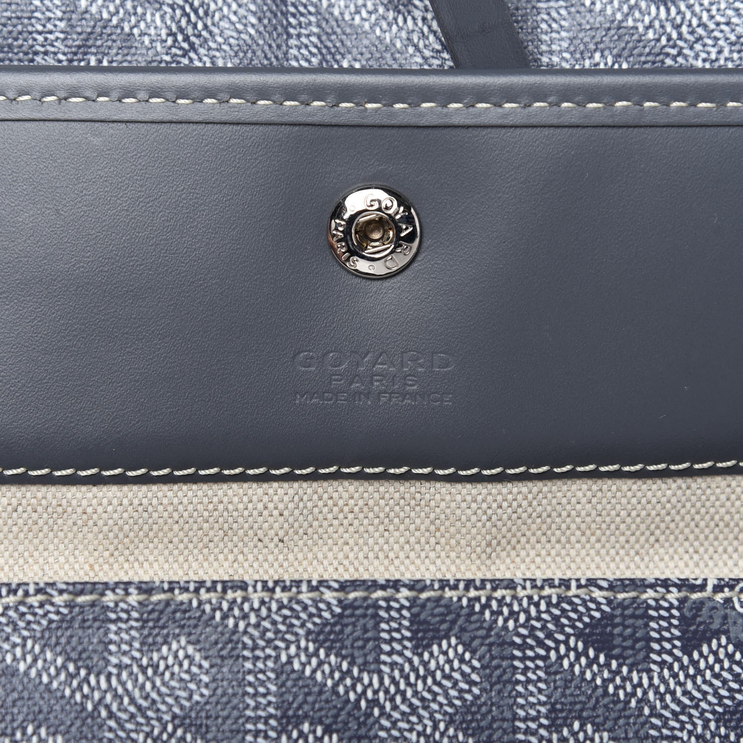 Goyard Goyardine Saint Louis GM Grey 8 of 8