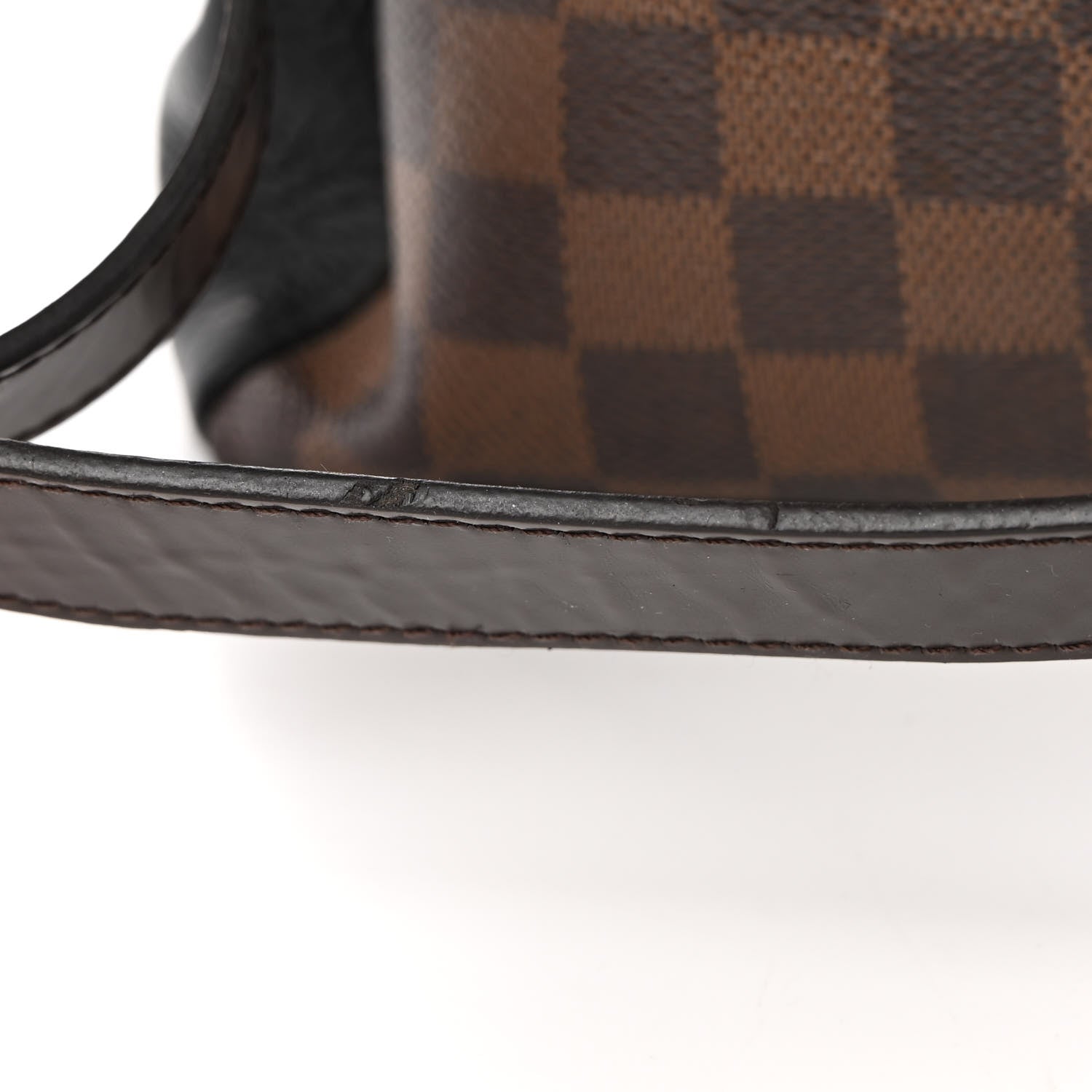 Louis Vuitton Cuir Taurillon Damier Ebene Normandy Black 19 of 25