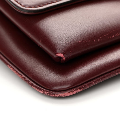 Gucci Vitello Palmellato Lux Small Arli Flap Shoulder Bag Vintage Bordeaux 9 of 19