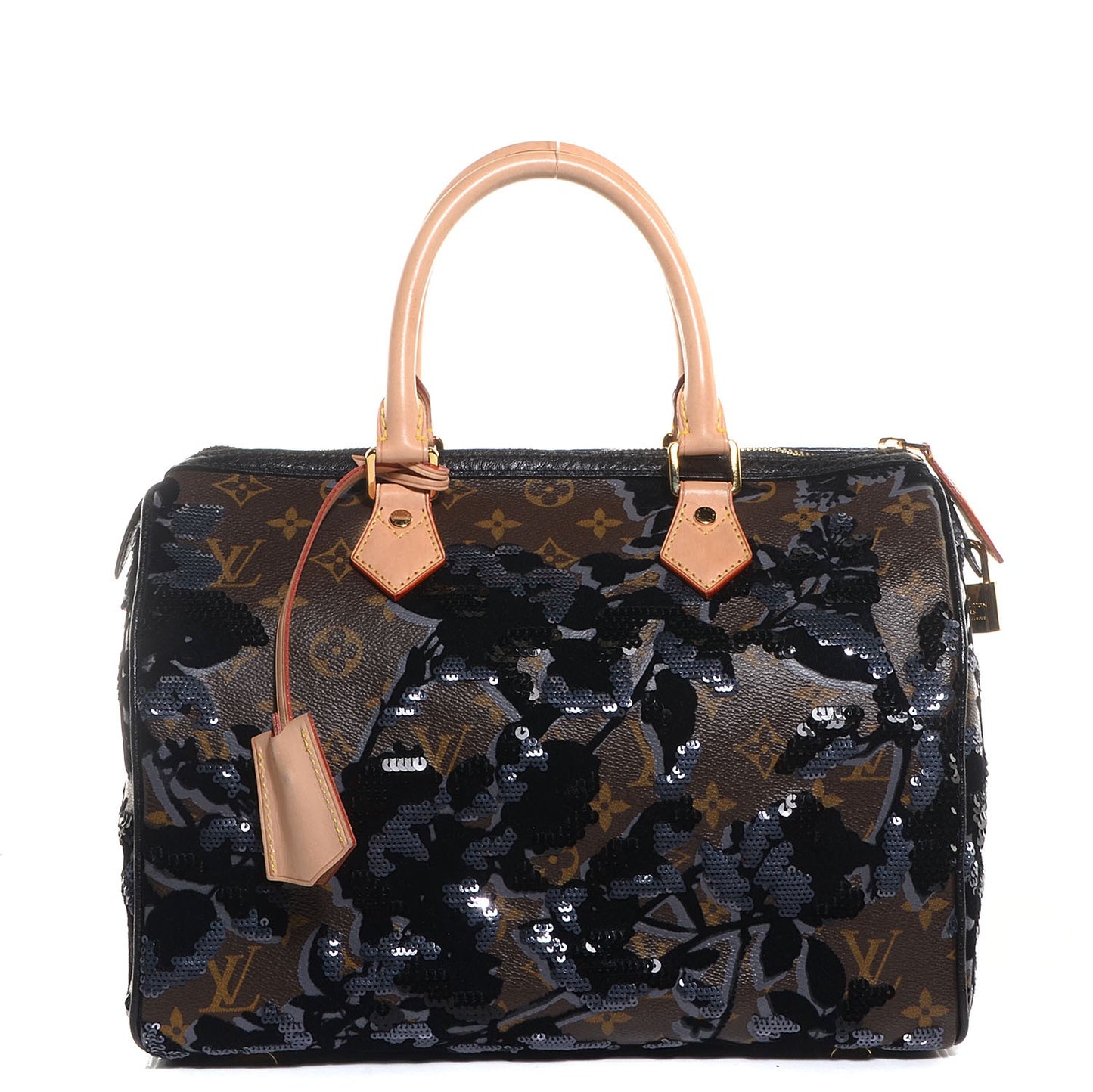 Monogram Fleur De Jais Sequins Speedy 30
