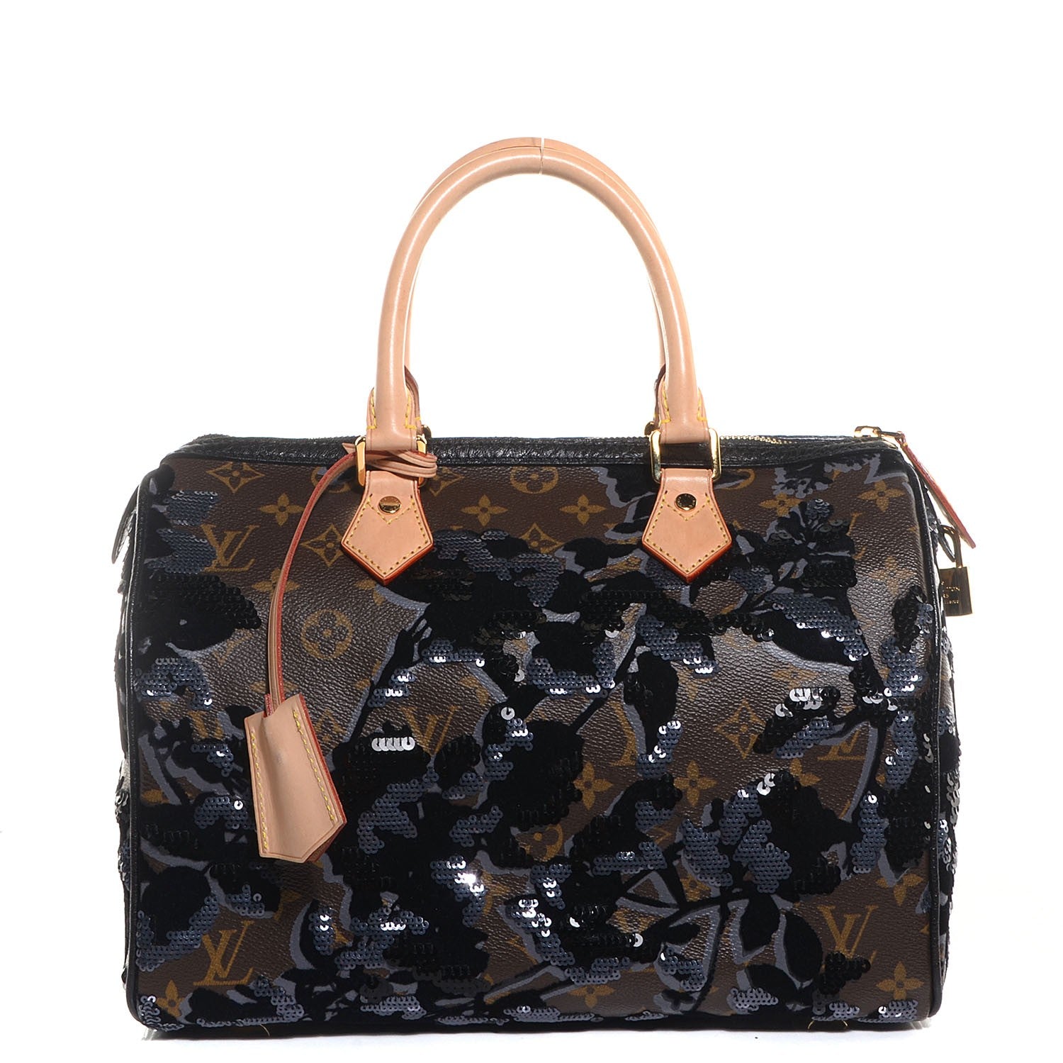 Louis Vuitton Monogram Fleur De Jais Sequins Speedy 30 1 of 8