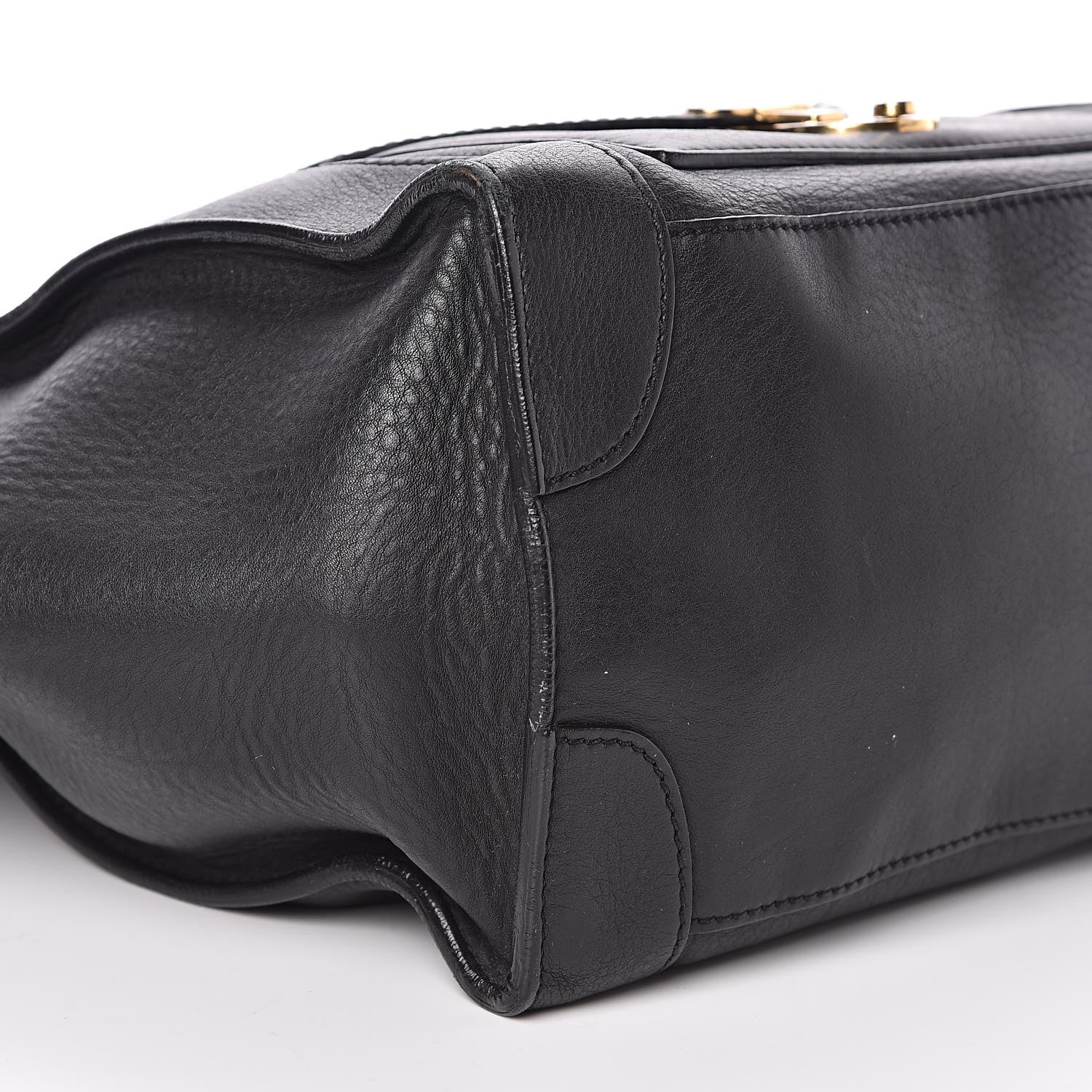 Celine Smooth Calfskin Mini Envelope Luggage Black 6 of 16