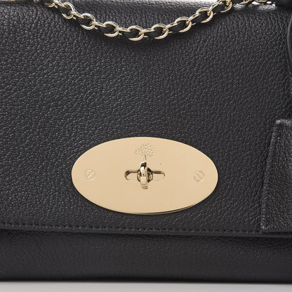 Mulberry Glossy Goatskin Small Lily Flap Black 11 of 17