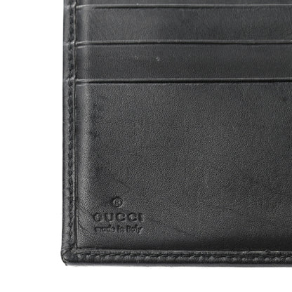 Gucci Monogram Flap Wallet Black 7 of 14