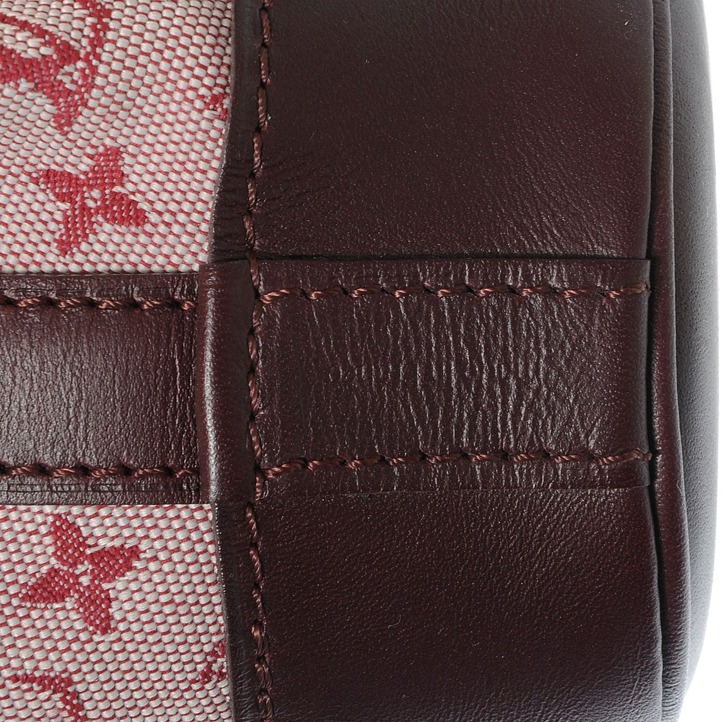 Mini Lin Monogram Noelie Cherry