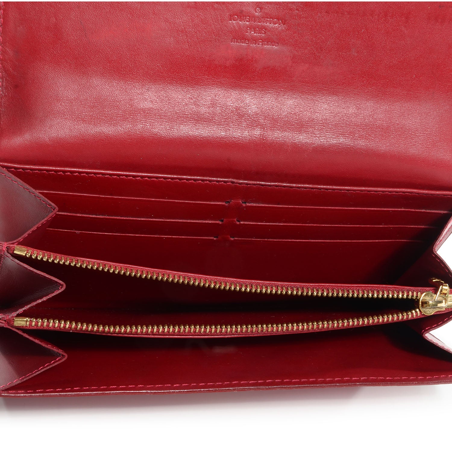Louis Vuitton Vernis Sarah Wallet Pomme D'Amour 6 of 7