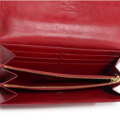 Louis Vuitton Vernis Sarah Wallet Pomme D'Amour 6 of 7