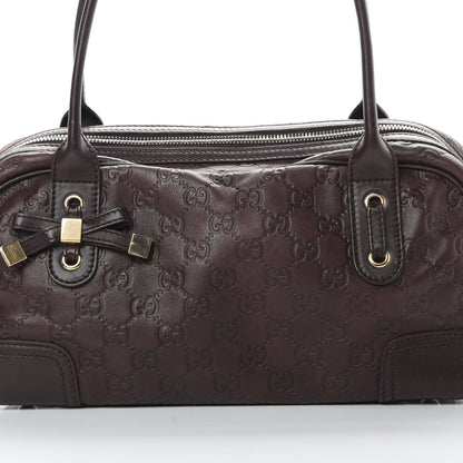 Gucci Guccissima Small Princy Satchel Brown 8 of 15