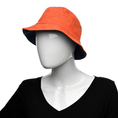 Louis Vuitton Monogram Denim Transformable Bob Bucket Hat 58 Blue Orange 2 of 11