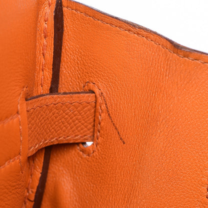 Hermes Epsom Birkin 35 Orange 11 of 28