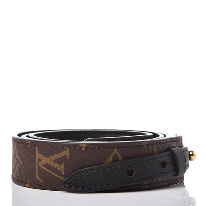 Louis Vuitton Monogram Bandouliere Shoulder Strap XL Black 2 of 7