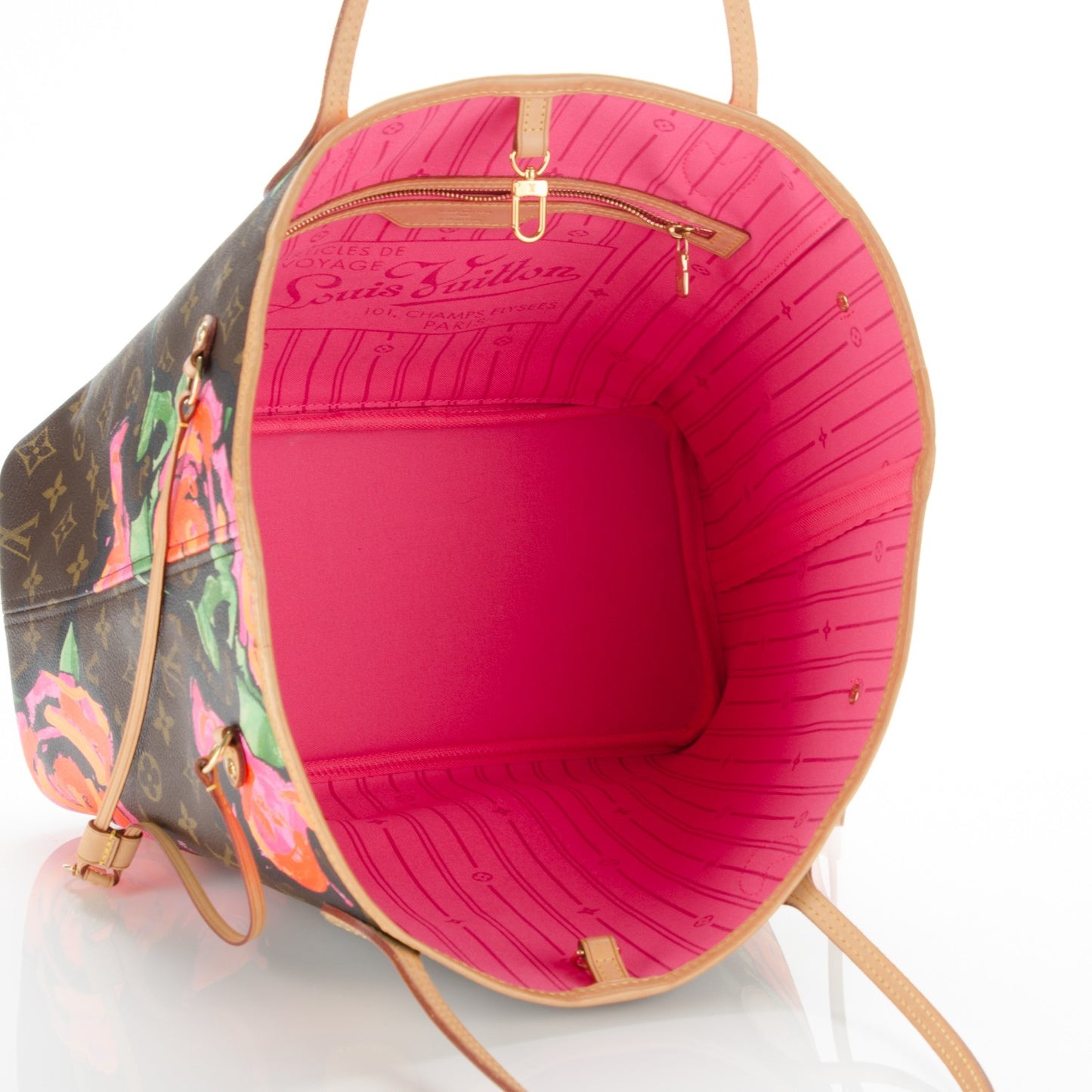 Monogram Roses Neverfull MM