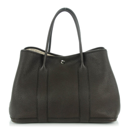 Hermes Veau Negonda Garden Party Tote 36 Cacao 1 of 9