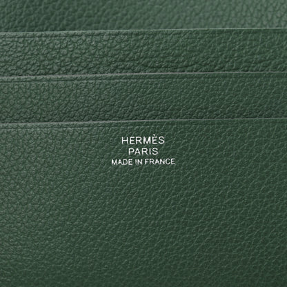Hermes Evercolor H Sellier Card Holder Vert Moyen 6 of 9