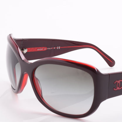 Chanel CC Logo Sunglasses 5226 Red 5 of 6