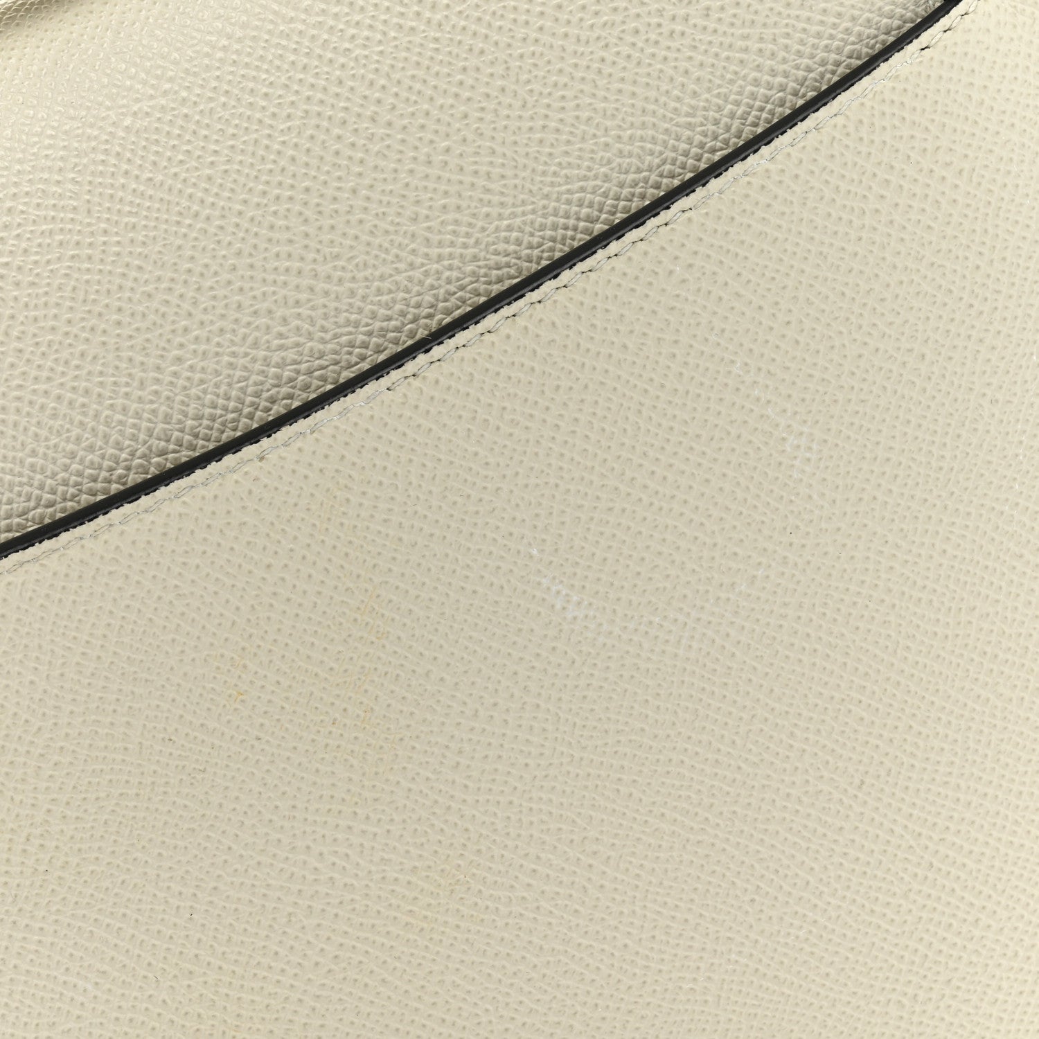 Christian Dior Grained Calfskin Saddle Bag White 19 of 19
