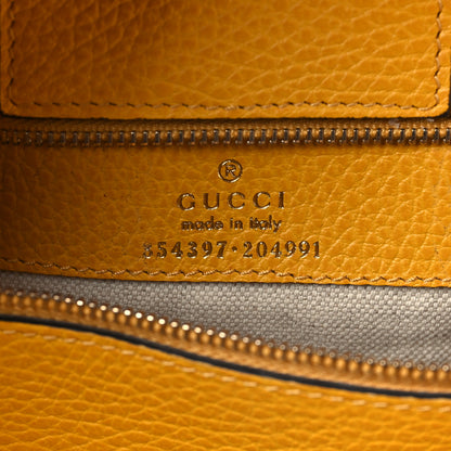 Gucci Dollar Calfskin Medium Swing Tote Yellow 6 of 8