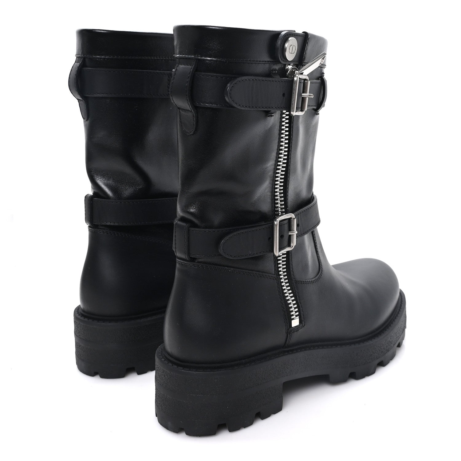 Christian Dior Calfskin D-Major Ankle Boot  39.5 Black 5 of 9
