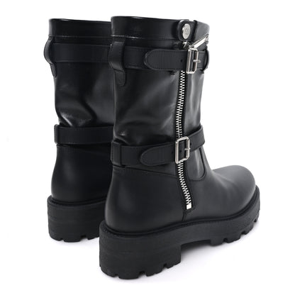 Christian Dior Calfskin D-Major Ankle Boot  39.5 Black 5 of 9