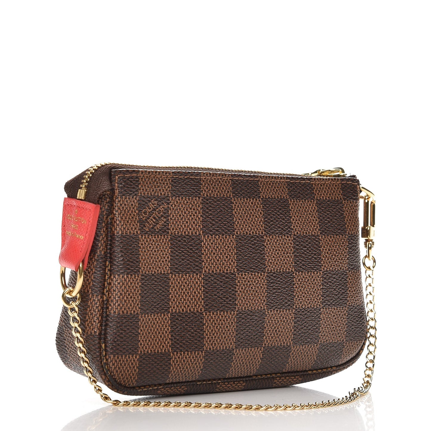Damier Ebene 2016 Christmas Animation Mini Pochette Accessories