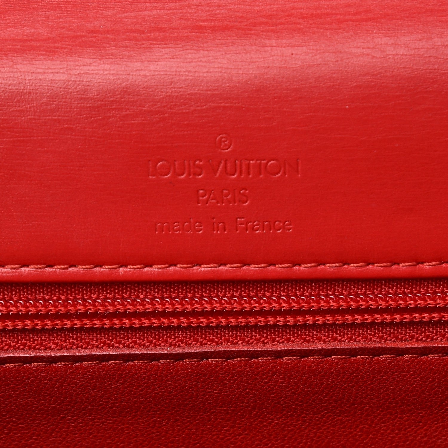 Louis Vuitton Cuir Opera Sparte Rouge 12 of 26