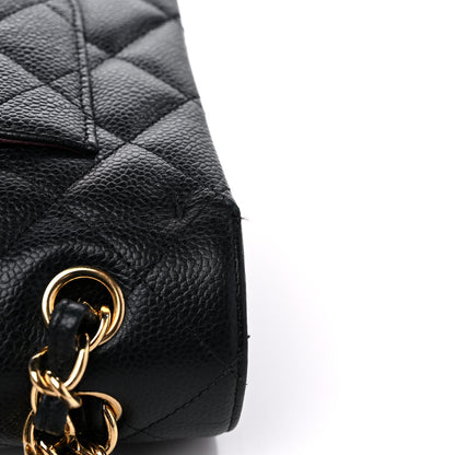 Chanel Caviar Quilted Maxi Double Flap Black 17 of 18