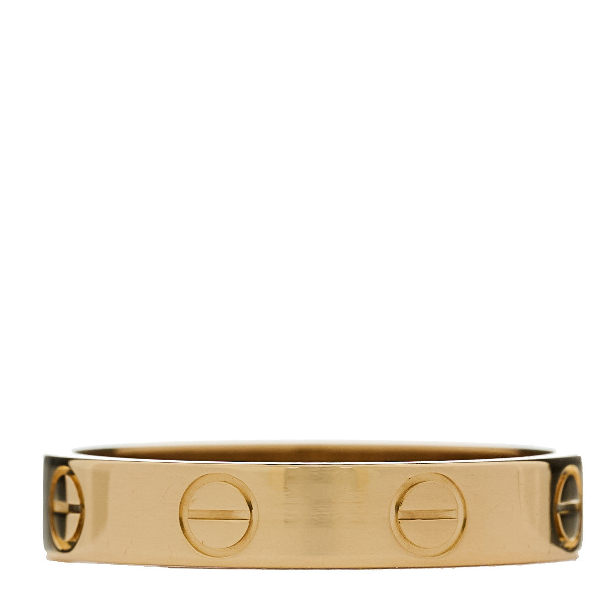 Cartier 18K Yellow Gold 3.5mm LOVE Wedding Band Ring 52 6 3 of 5