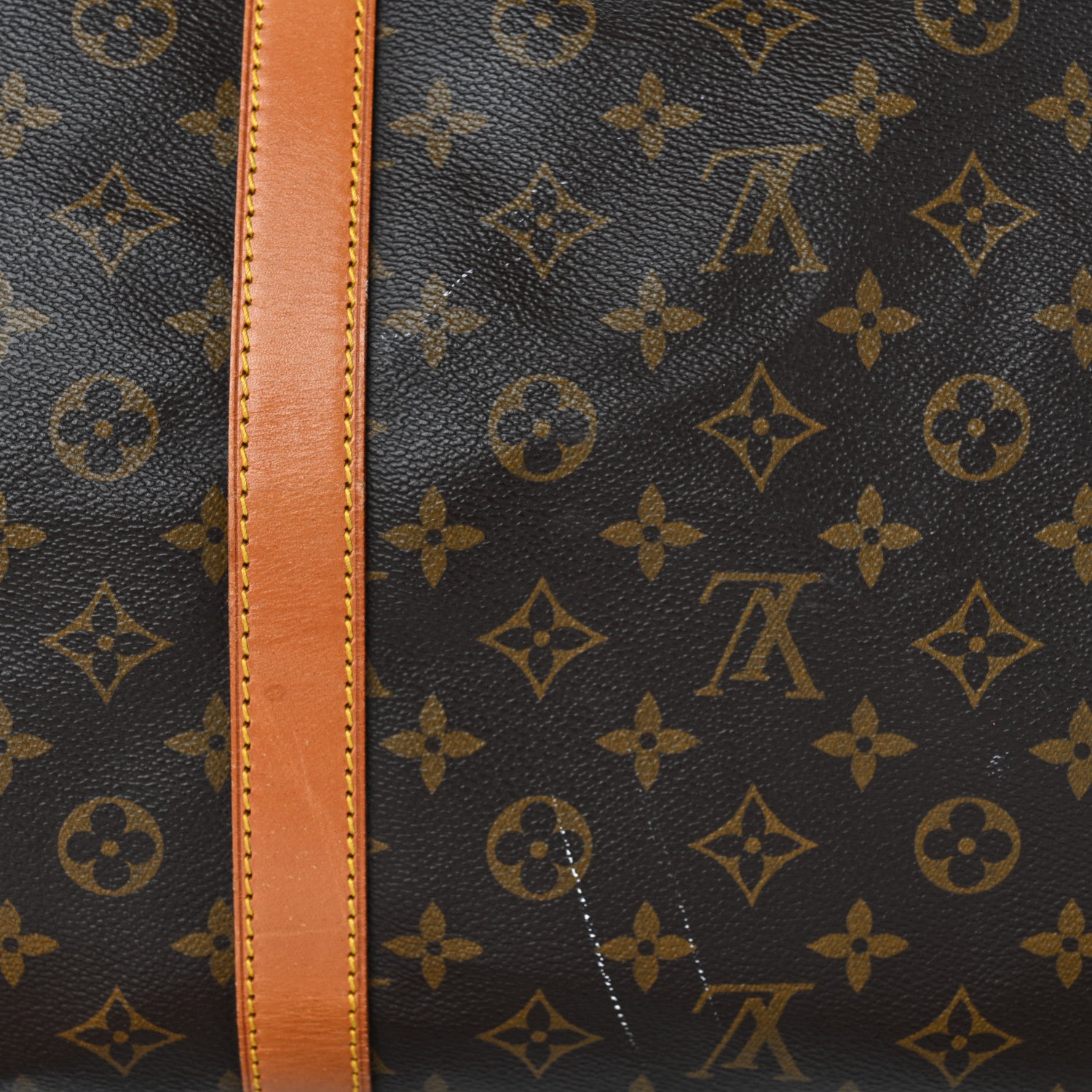 Louis Vuitton Monogram Keepall Bandouliere 55 16 of 17