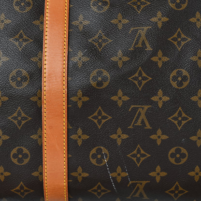Louis Vuitton Monogram Keepall Bandouliere 55 16 of 17