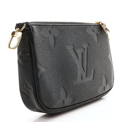 Louis Vuitton Empreinte Monogram Giant Multi Pochette Accessories Small Pochette Black 4 of 9