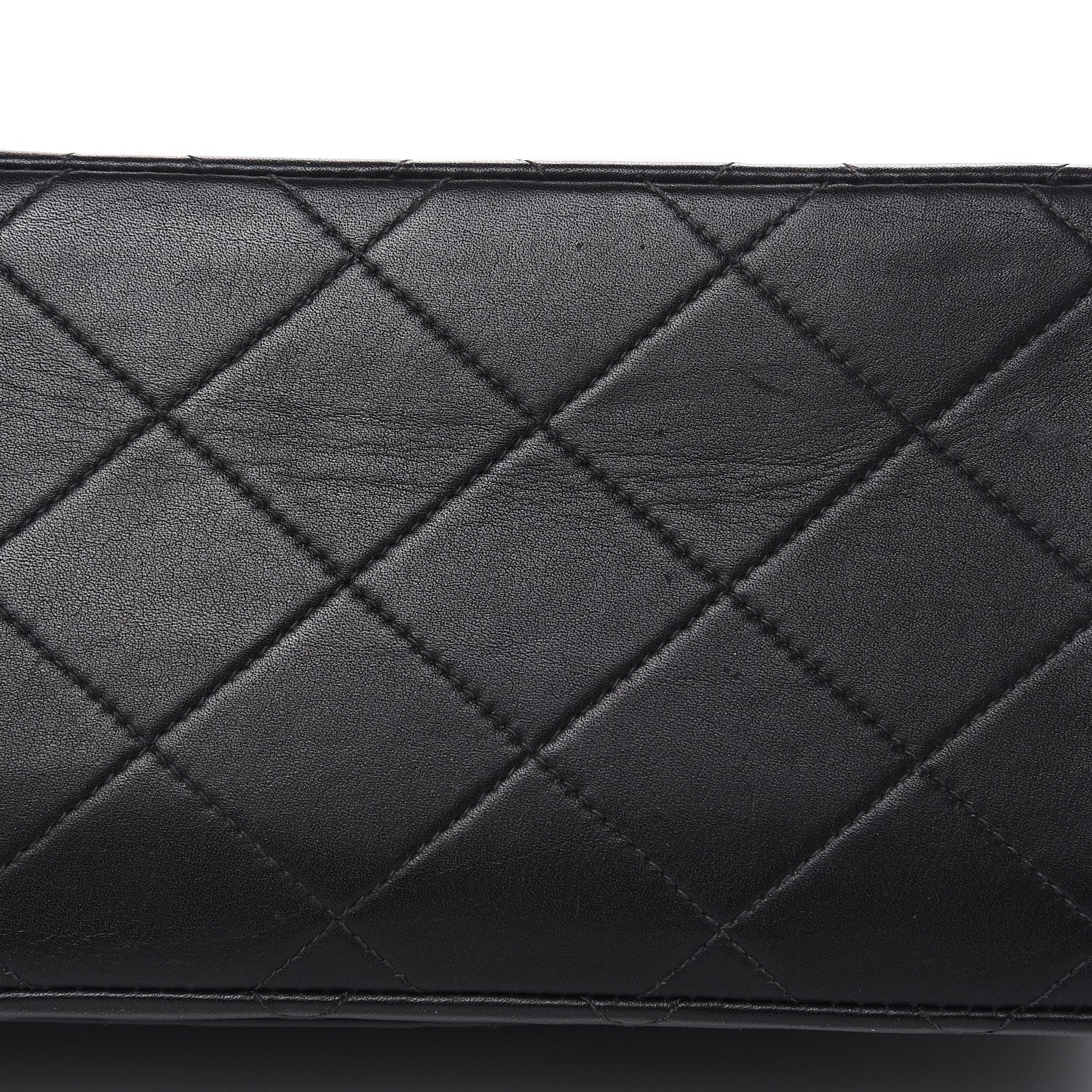 Chanel Lambskin Quilted XL Jumbo Single Flap Black 13 of 18