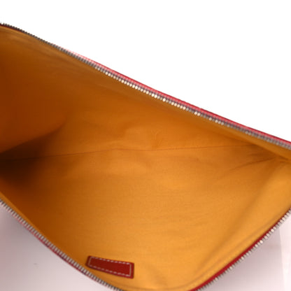 Goyard Goyardine Senat Pochette GM Red 5 of 12
