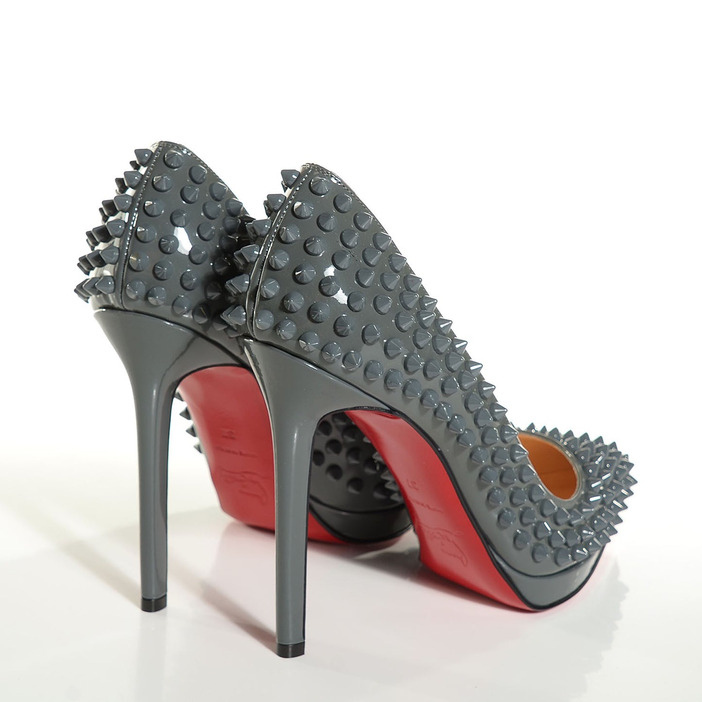 Patent Pigalle Plato Spikes 120 Pumps 37 Acier