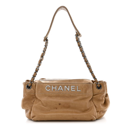 Chanel Lambskin Lax Accordion Flap Brown 1 of 15