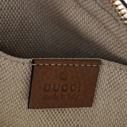 Gucci Pebbled Calfskin Small Soho Disco Bag Camelia 6 of 6