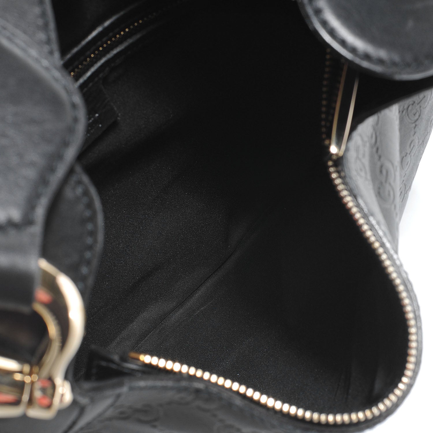 Gucci Guccissima Creole Hobo Black 5 of 7