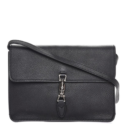 Gucci Grand Prix Calfskin Jackie Convertible Shoulder Bag Black 1 of 7