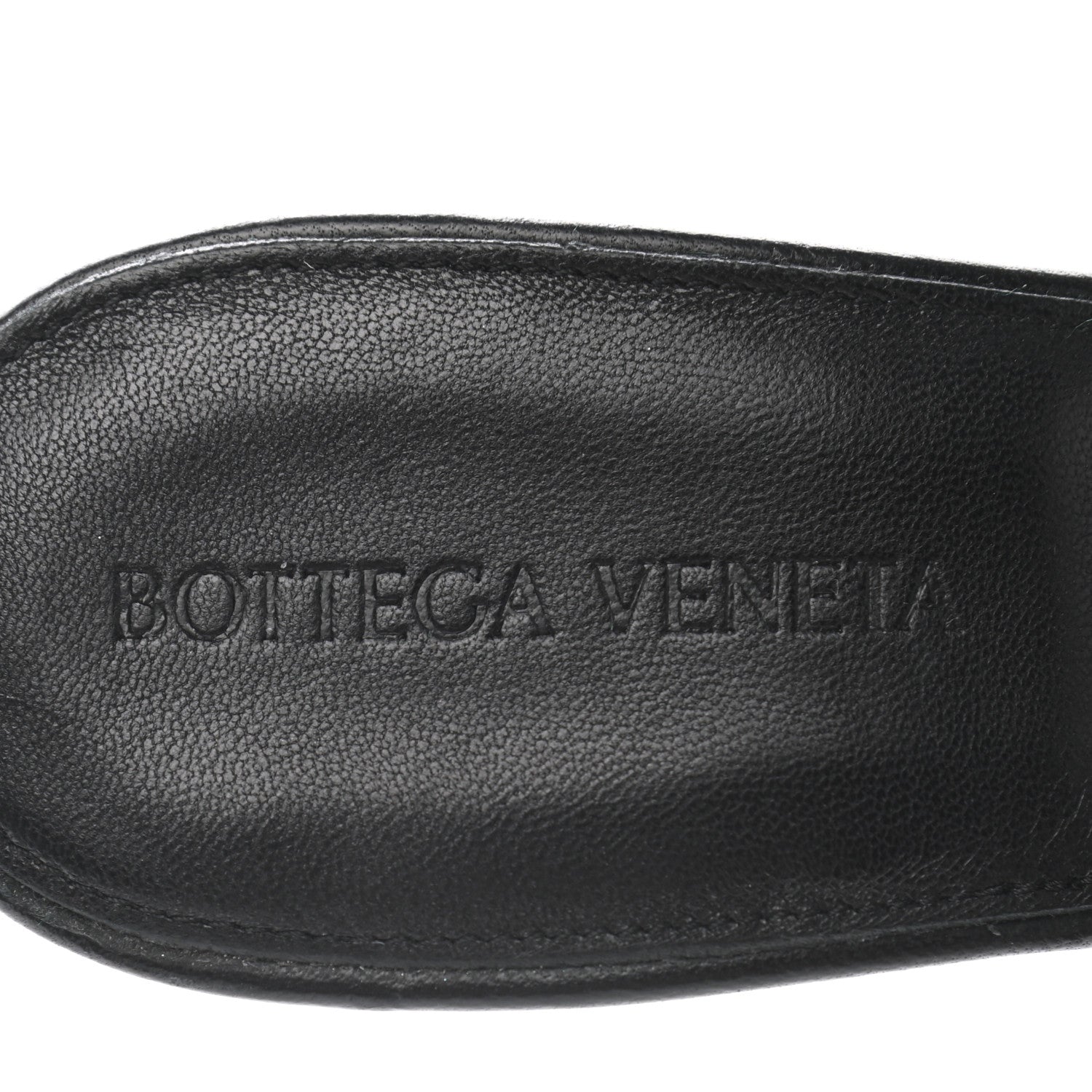Bottega Veneta Nappa Maxi Intrecciato Lido Mule Sandals 38.5 Black 8 of 9