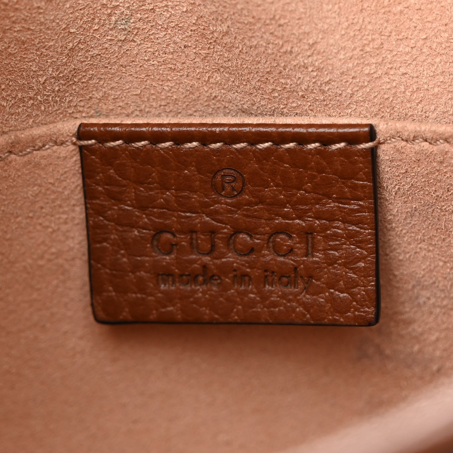 Gucci New Denim GG Monogram Dollar Calfskin Mini Ophidia Shoulder Bag Blue Tea Cuir Epilog 6 of 10