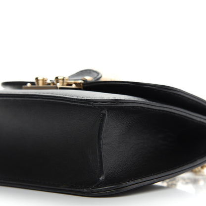 Valentino Garavani Vitello Mini Glam Lock Rockstud Flap Black 8 of 9