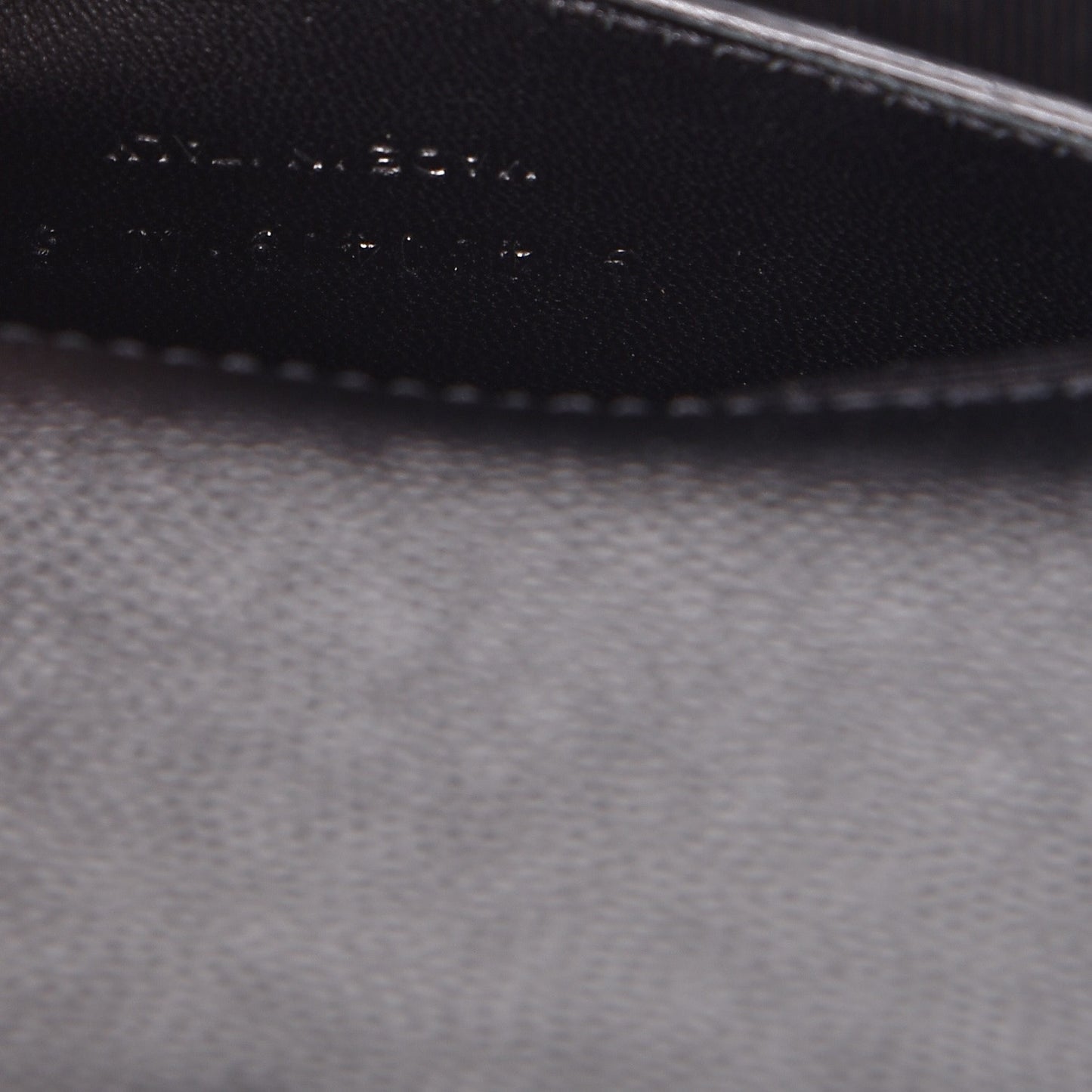 Grain De Poudre Classic Monogram Kate Clutch Black